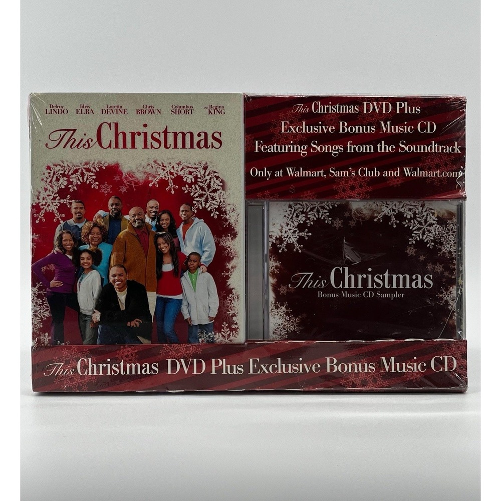 This Christmas DVD‎ (with Bonus Music CD Sampler) (Widescreen) Chris Brown New